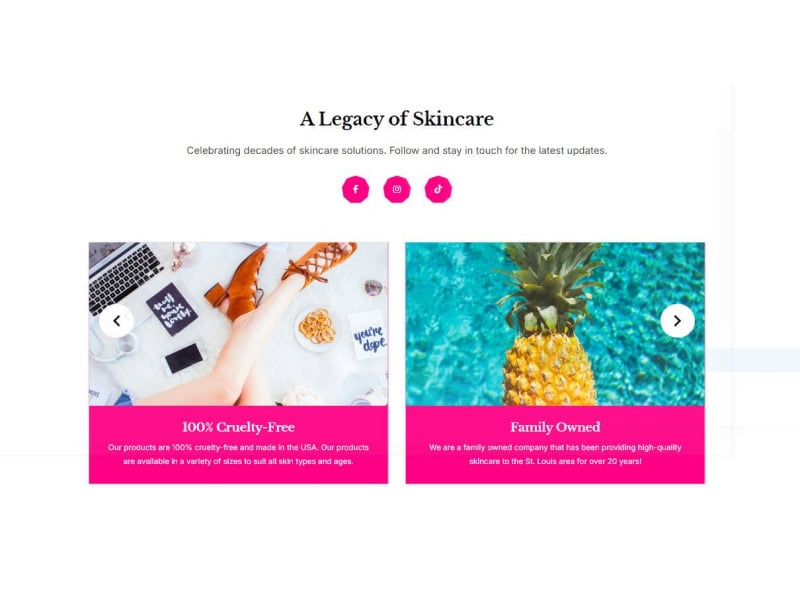 Card Carousel for a Business Introduction – My Blog